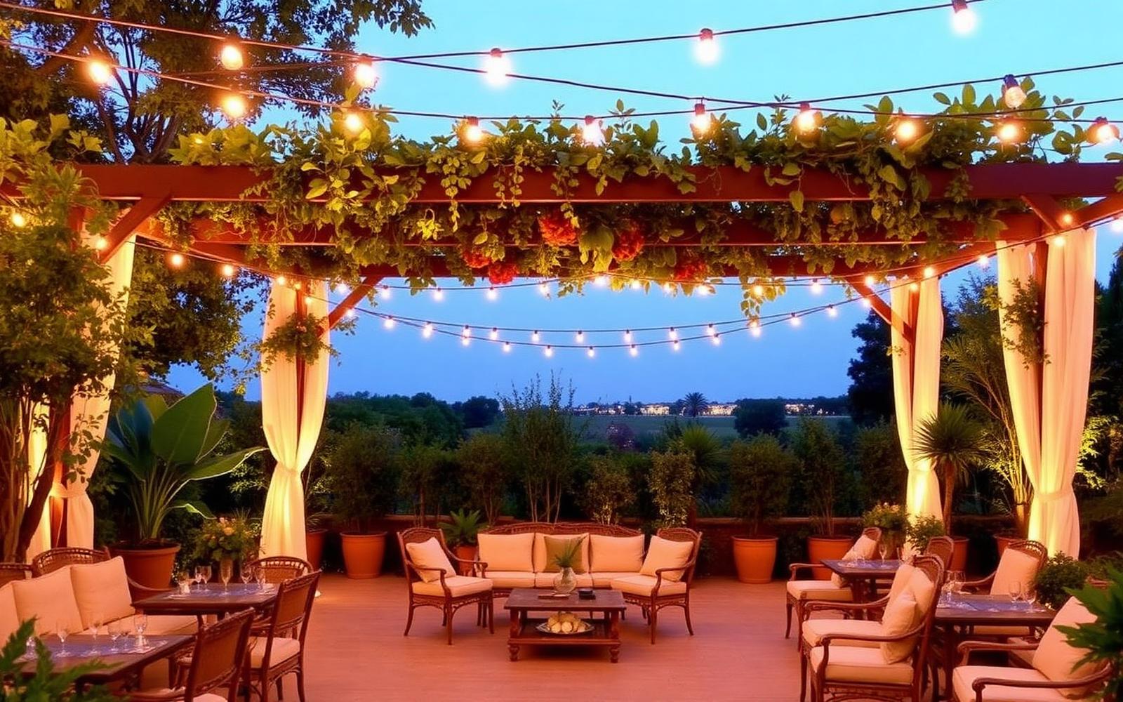 Outdoor terrace